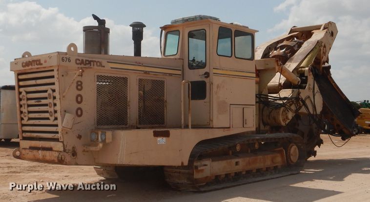 1994 Capitol CTC 800  bucket wheel trencher with chain attachment - DJ8769