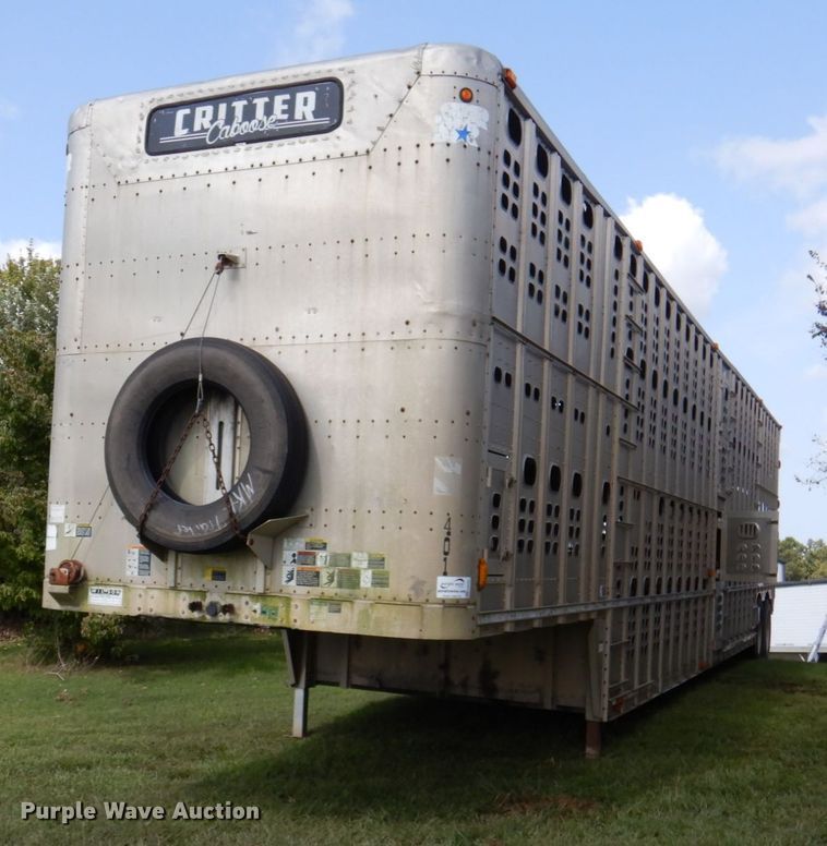 2001 Wilson PSDCL-302 livestock trailer - DA5262