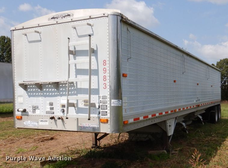 1999 Wilson DWH-400 double hopper bottom grain trailer - DA5267