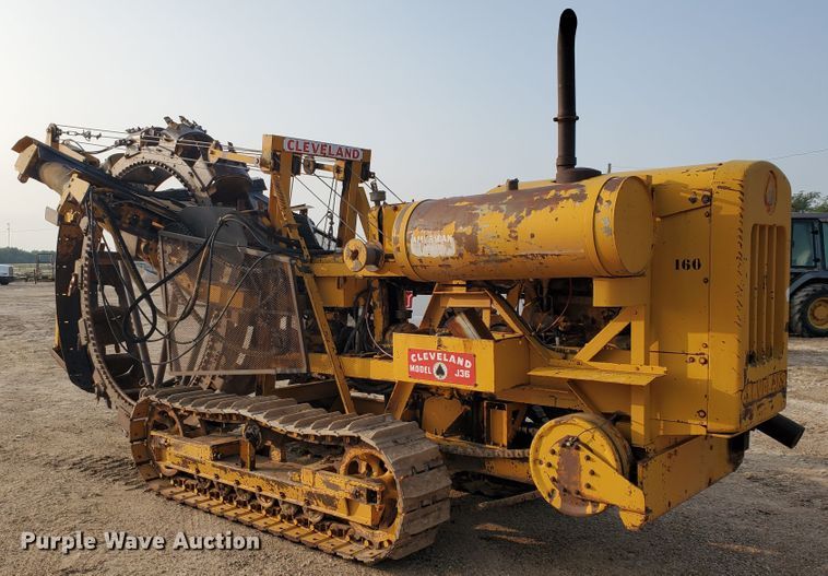 Cleveland J36  bucket wheel trencher - DJ1074