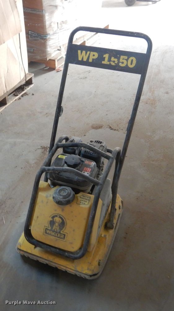 2008 Wacker Neuson WP1550AW plate compactor - HU9524