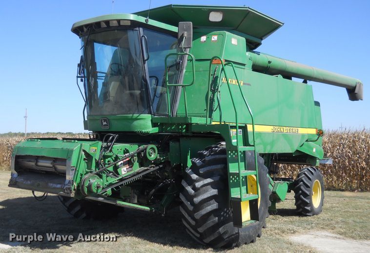 1998 John Deere 9610 Maximizer combine - HO9681