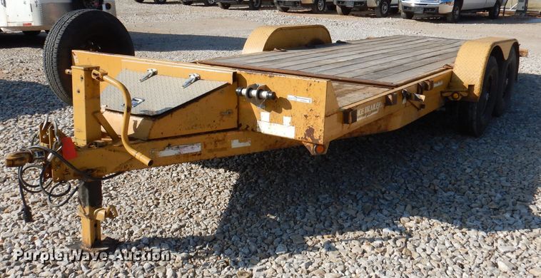 2013 Rice tilt deck equipment trailer - DY9554