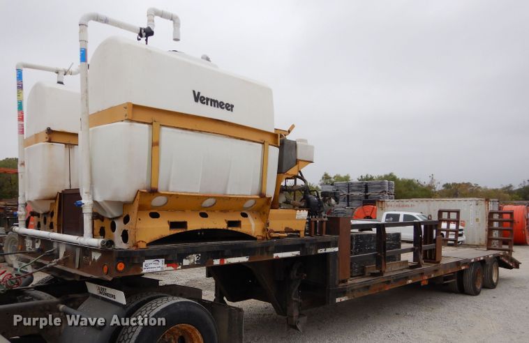 2000 Neville Built drop deck equipment trailer - DI8341