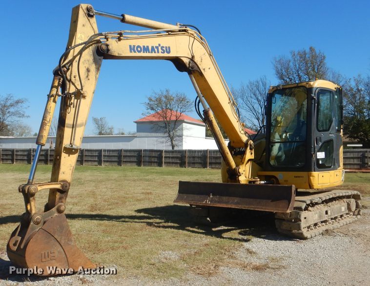 2009 Komatsu PC88MR-8  mini excavator - DJ8501