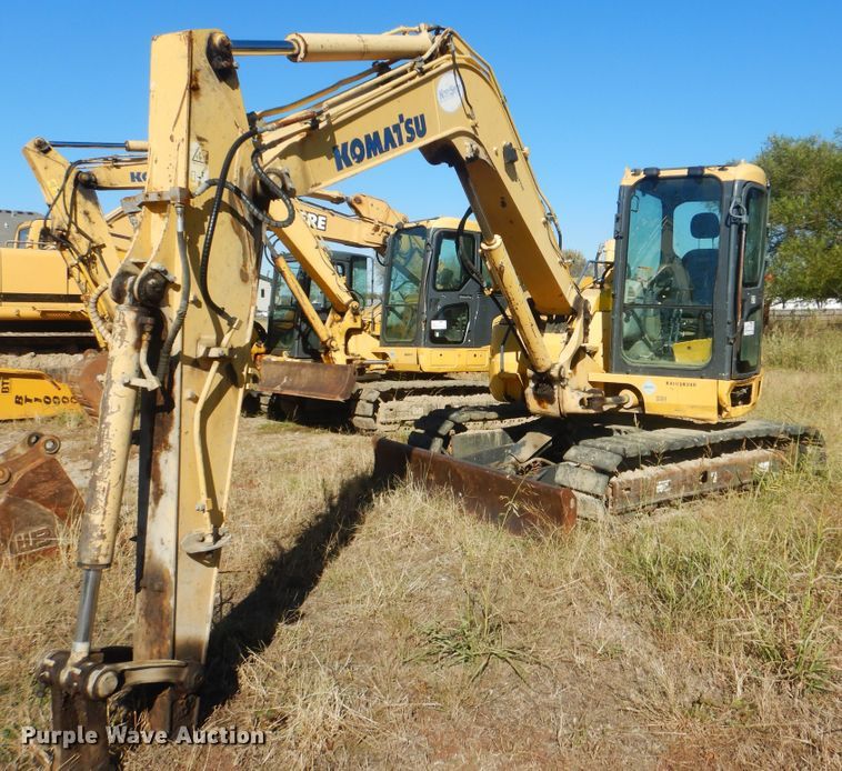 2010 Komatsu PC88MR-8  mini excavator - DJ8502