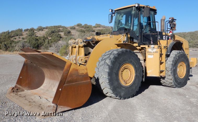 2007 Caterpillar 980H  wheel loader - DJ2274