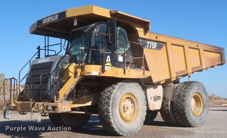 2007 Caterpillar 775F  haul truck - DJ2279