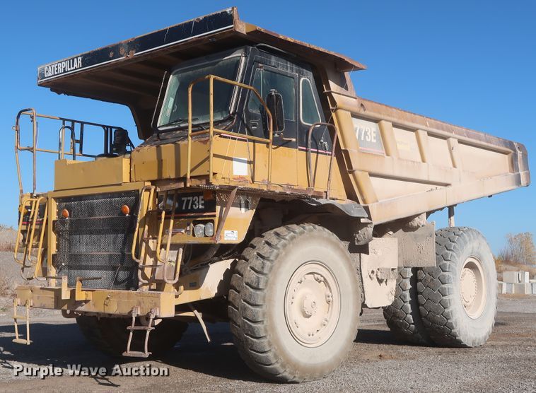 2006 Caterpillar 773E  haul truck - DJ2281