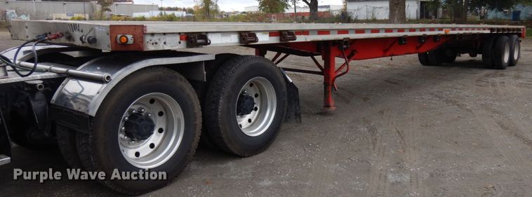 1995 Wilson CF-900 flatbed trailer - HD9103