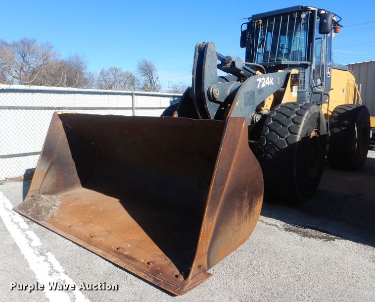 2012 John Deere 724K  wheel loader - HY9982