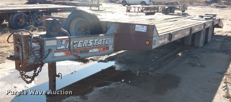 2000 Interstate 400LA equipment trailer - DG8393