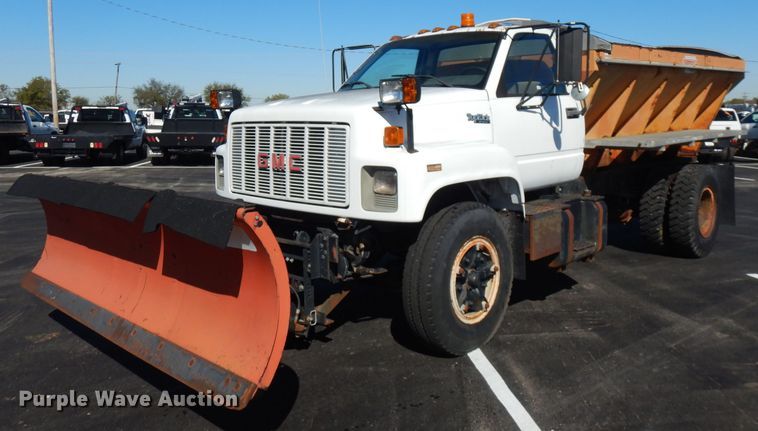 1992 GMC TopKick  spreader truck - FW9881