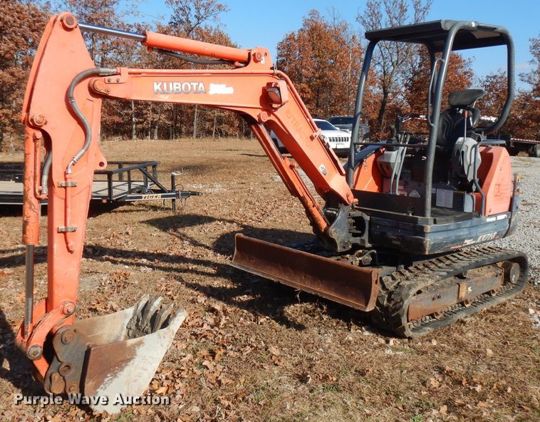 2010 Kubota KX71-3  mini excavator - FW9912