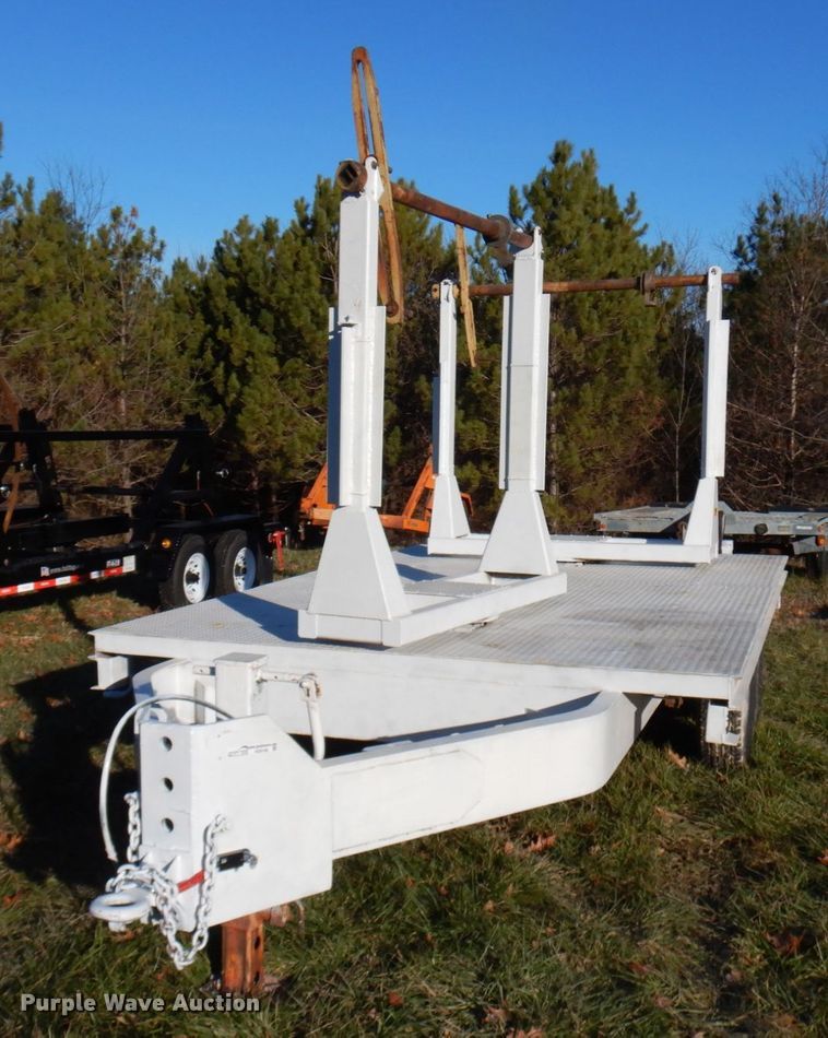 1998 Kiefer Built Turret reel trailer - HD9166