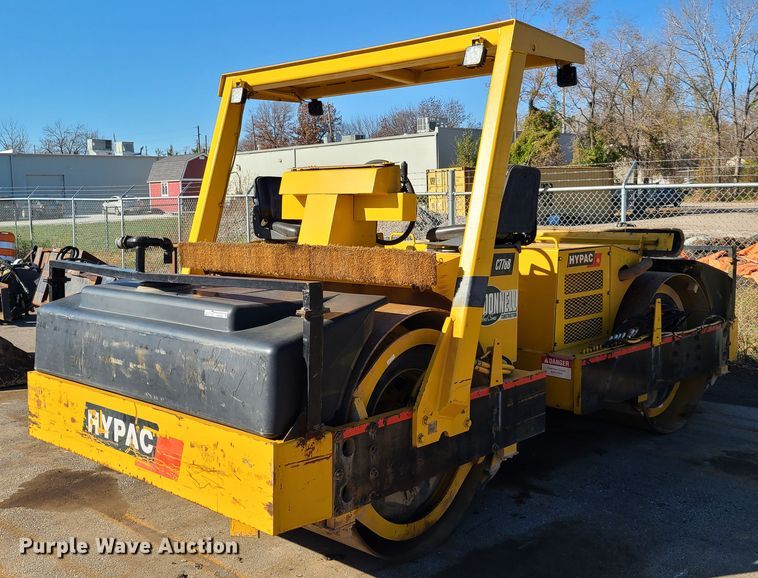 Hypac C778B  vibratory double drum roller - HE9928