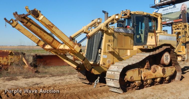 1998 Caterpillar D8R  cable plow - DH0554