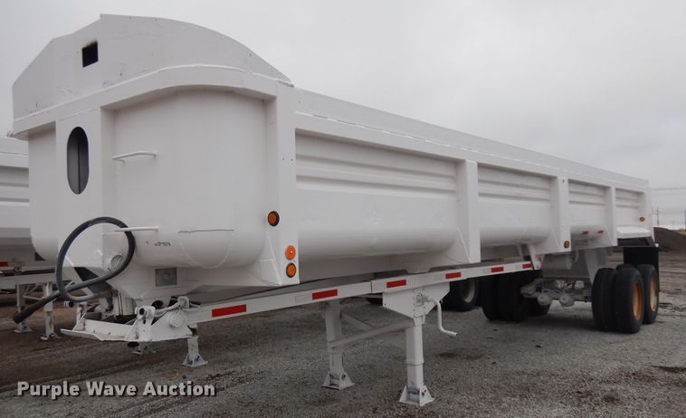 1999 Clement HL3526 end dump trailer - EY9062