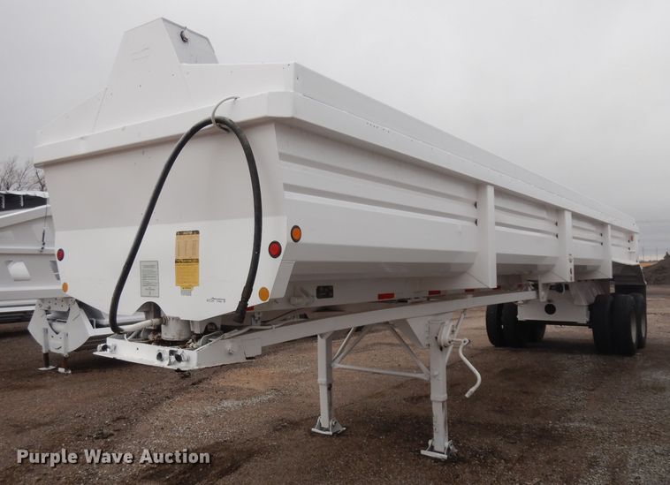 1999 Lufkin ULDII-38 end dump trailer - EY9064