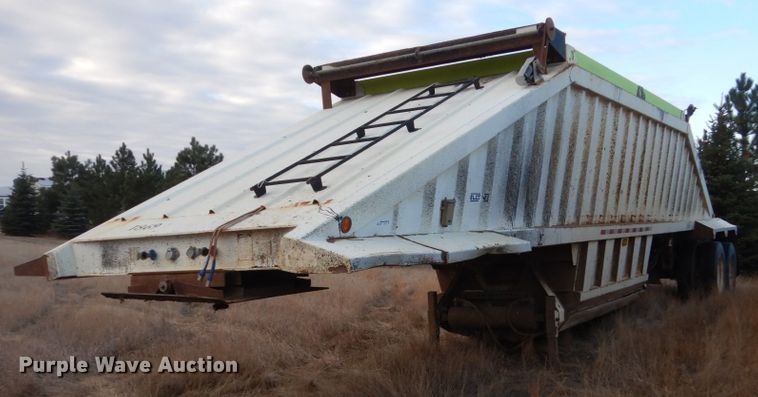 2005 Construction Trailer Specialists BDT-40 bottom dump trailer - HU9792