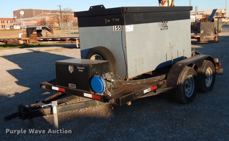2014 C&M blow down utility trailer - DJ8106
