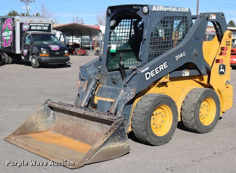 2016 John Deere 314G  skid steer loader - EO9882