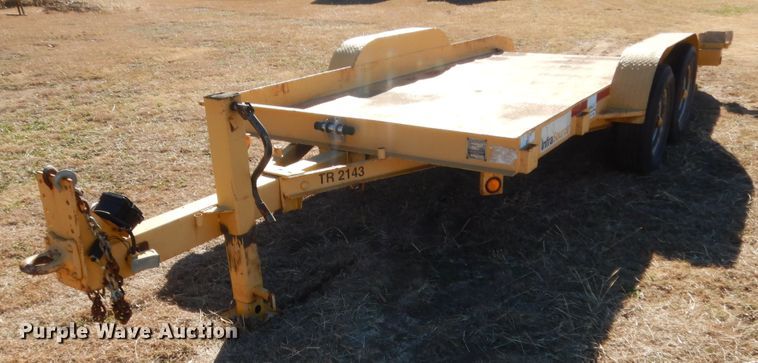 2005 Butler ETW2550 tilt deck equipment trailer - HW9234