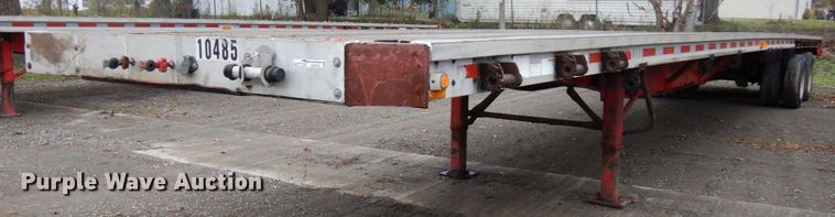 1995 Wilson CF-900 flatbed trailer - HD9105