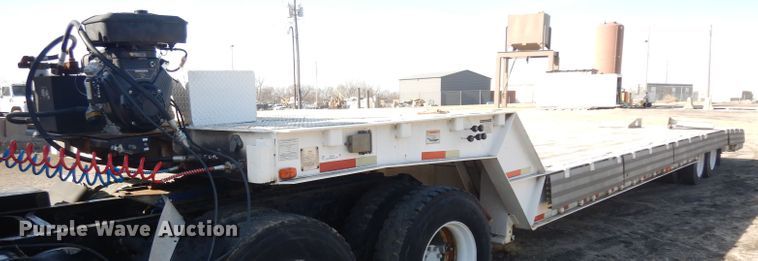 1986 Wilson 4860-FT  drop deck equipment trailer - IG9153