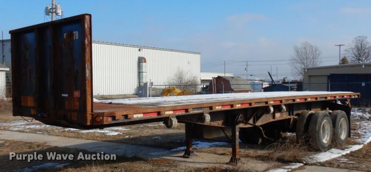 2008 Lufkin  flatbed trailer - HX9536
