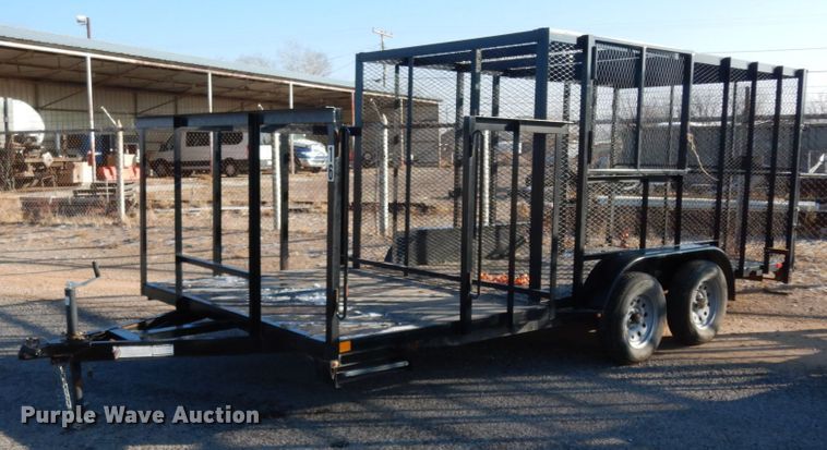 2019 C&M utility trailer - DJ7254