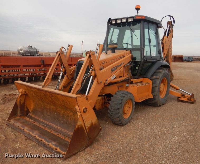 Case 580 Super L  backhoe - DJ8821