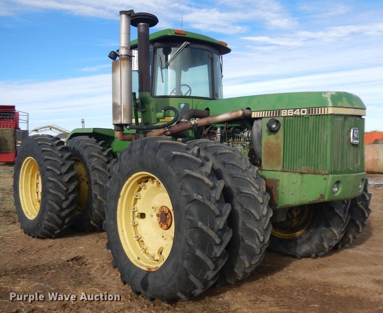 1980 John Deere 8640  4WD tractor - IG9202