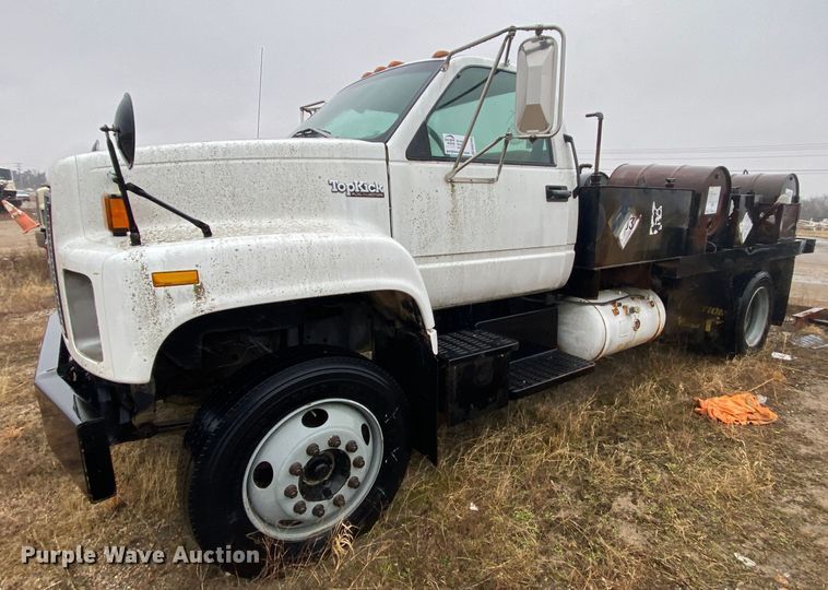 1996 GMC TopKick  flatbed truck - DM2765