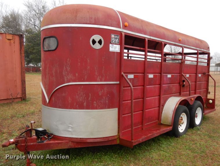 1993 WW  livestock trailer - DM2797