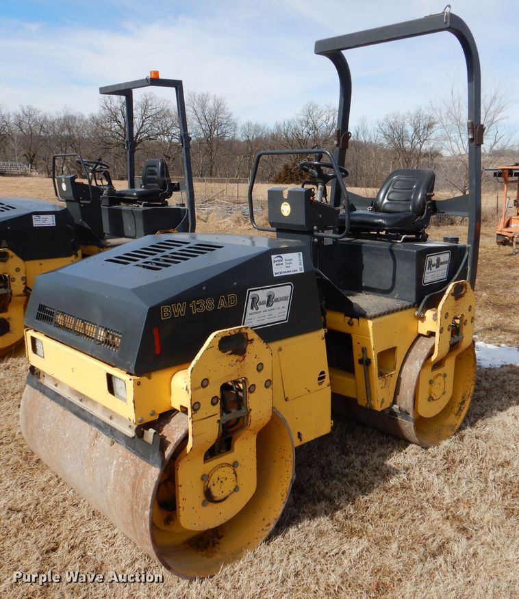 2007 Bomag BW138AD  double drum vibratory roller - DL2150