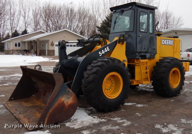1989 John Deere 544E  wheel loader - IA9364