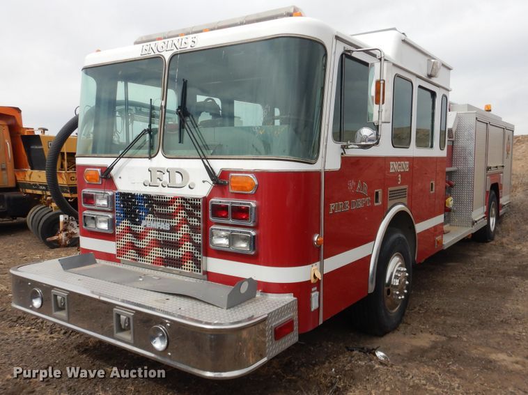 1995 Pemberton  pumper fire truck - DI5503