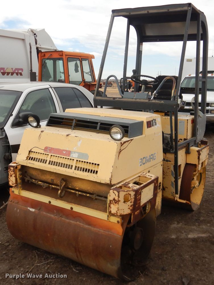 1993 Bomag BW120AD-2  double drum vibratory roller - HL9712