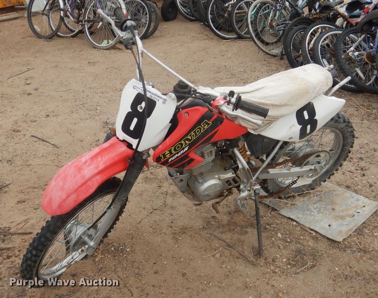 2001 Honda XR100R dirk bike - HL9714