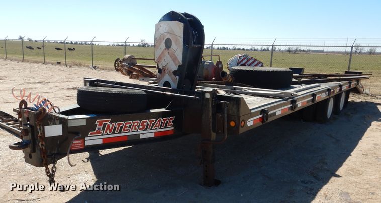 2014 Interstate 400LA equipment trailer - DJ4958