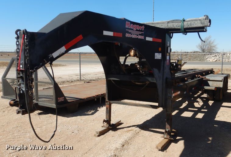 2009 Domatex GN-30 roll-off container trailer - DJ4960