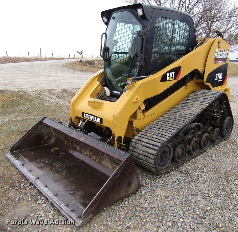 2008 Caterpillar 277C  tracked skid steer loader - GC9852