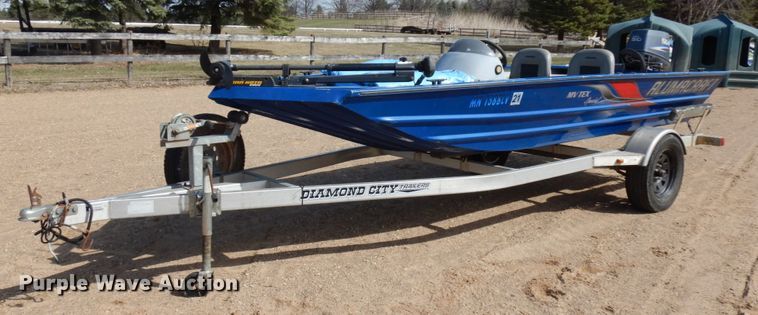 2008 Alumacraft Mytex  boat - HR9089