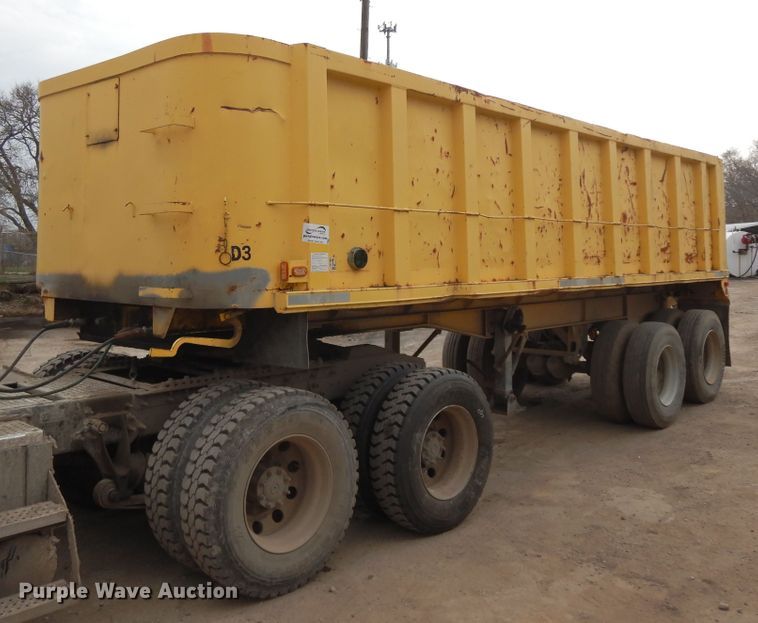 1980 Dorsey  end dump trailer - DF6765