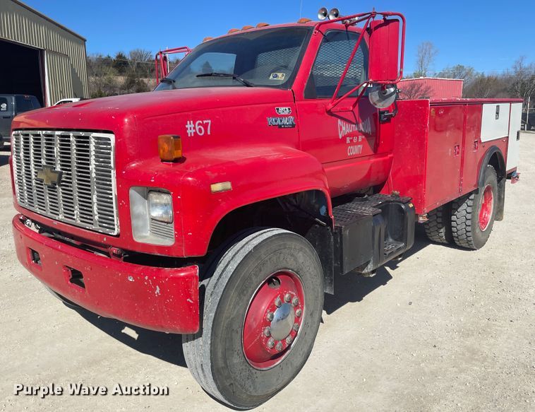 1991 Chevrolet Kodiak C6500  utility / service truck - IR9759