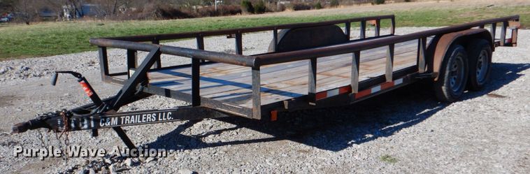 2011 C&M utility trailer - HX9185