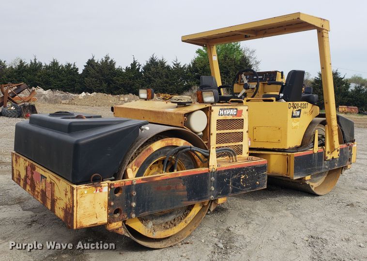 Hypac C778B  double drum vibratory roller - HO9394