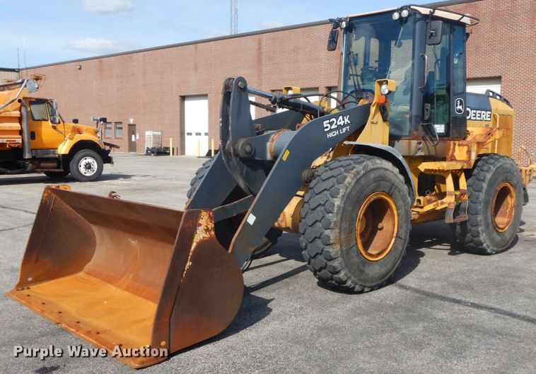 2009 John Deere 524K  high lift wheel loader - DF6521
