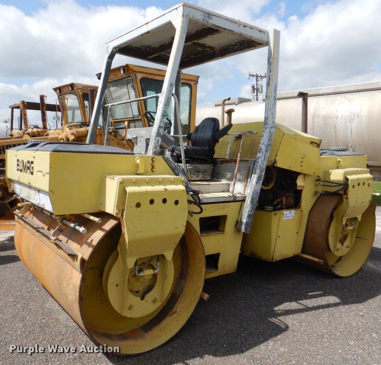 1990 Bomag BW202AD  double drum roller - DJ0444